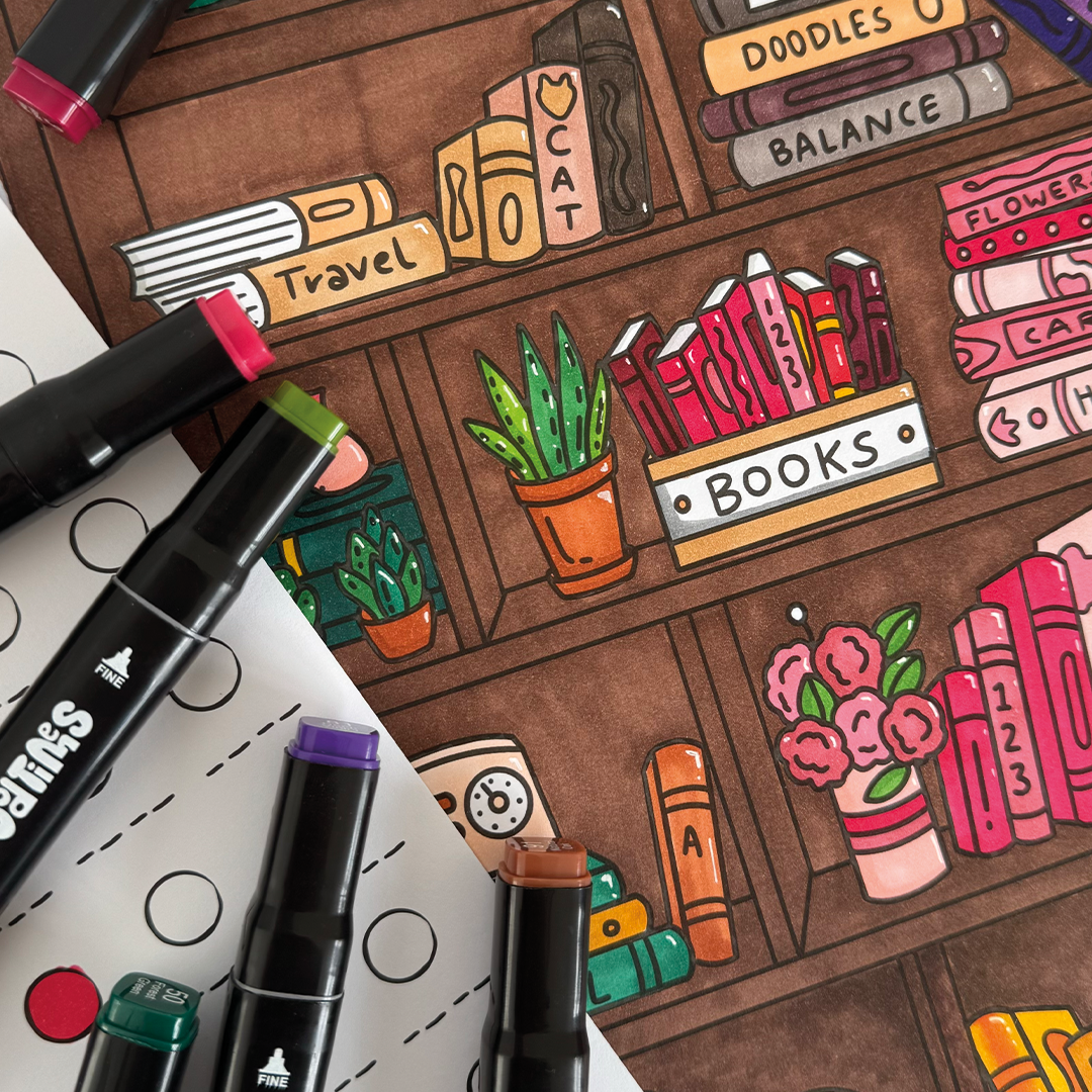 Lotta's Scandinavian Dream - Coloring Book