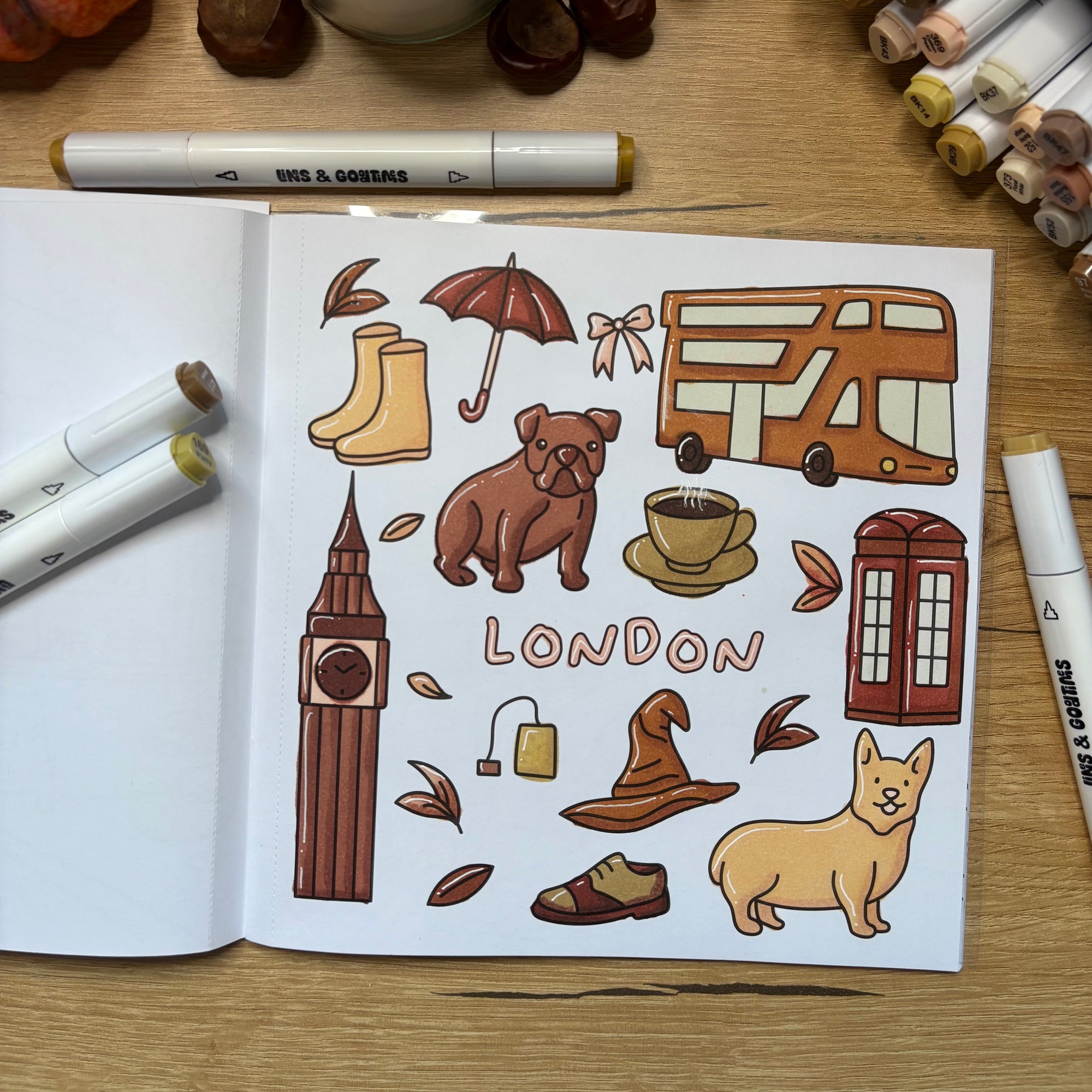 Jackie Around the World - Coloring Book