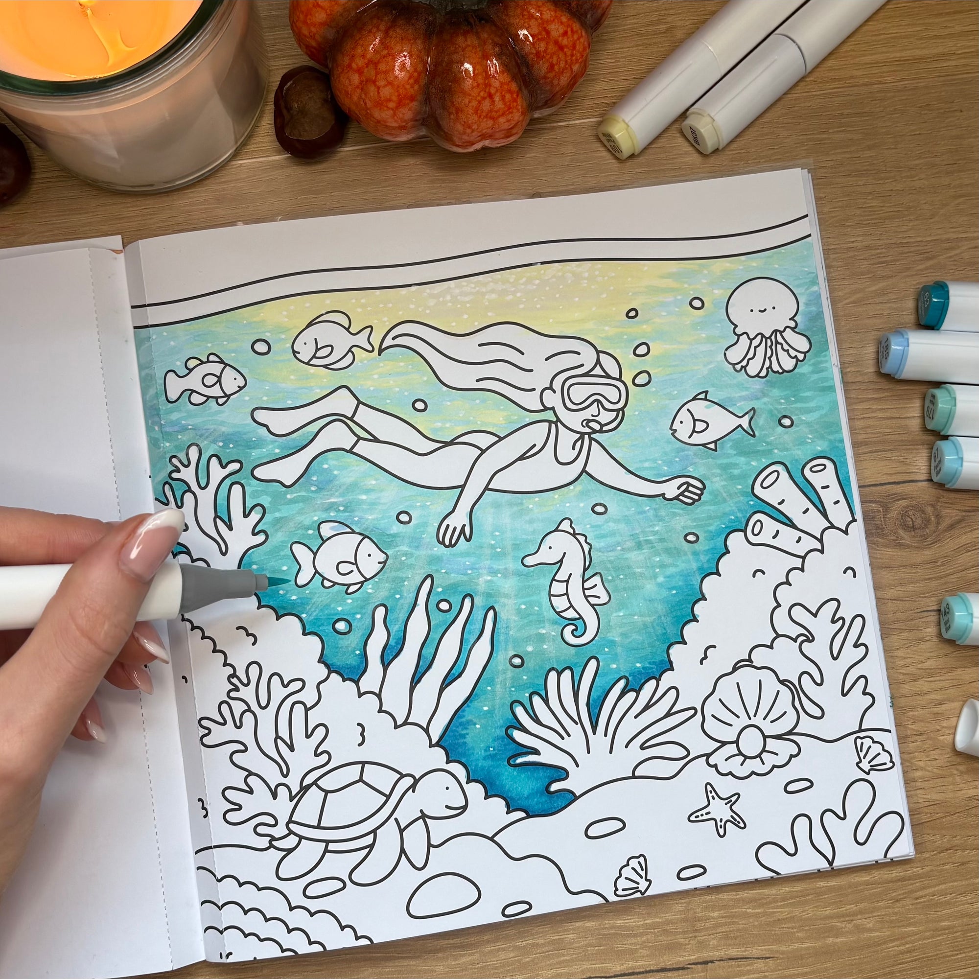 Jackie Around the World - Coloring Book