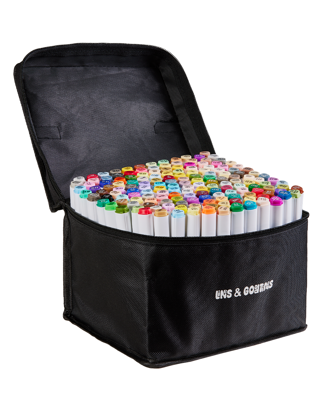 Alkohol-Marker PRO - 160 Farben - Doppel-Brush Spitze