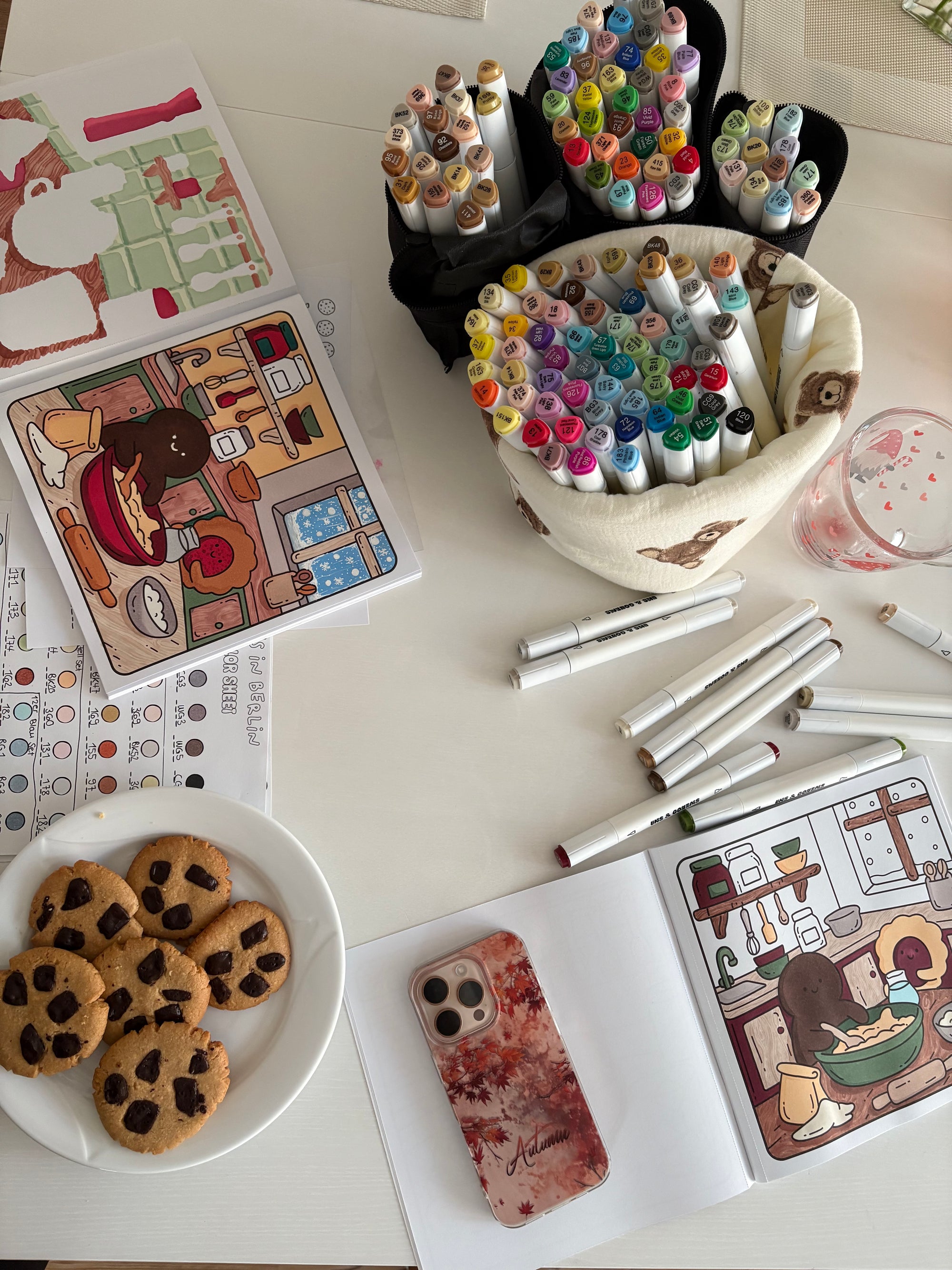 Cozy Cookies - Coloring Book