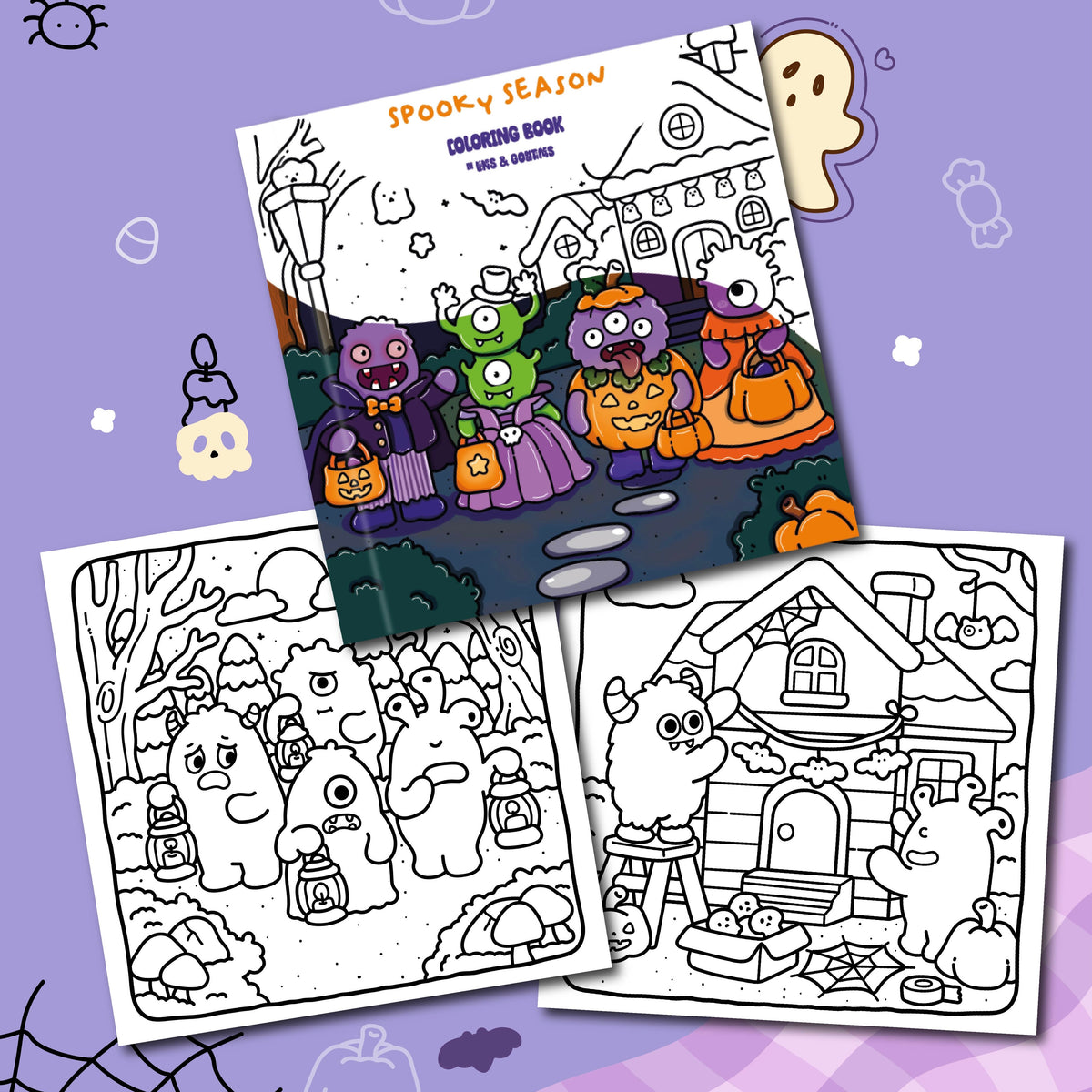 Spooky Season - Coloring Book