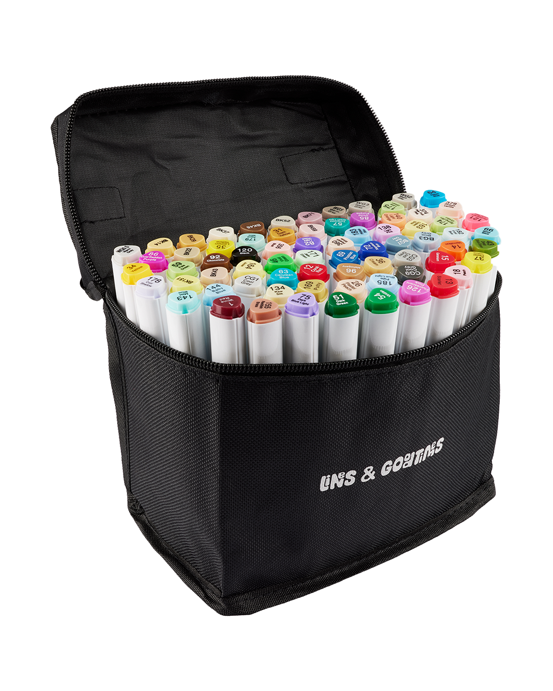 Alkohol-Marker PRO - 72 Farben - Doppel-Brush Spitze