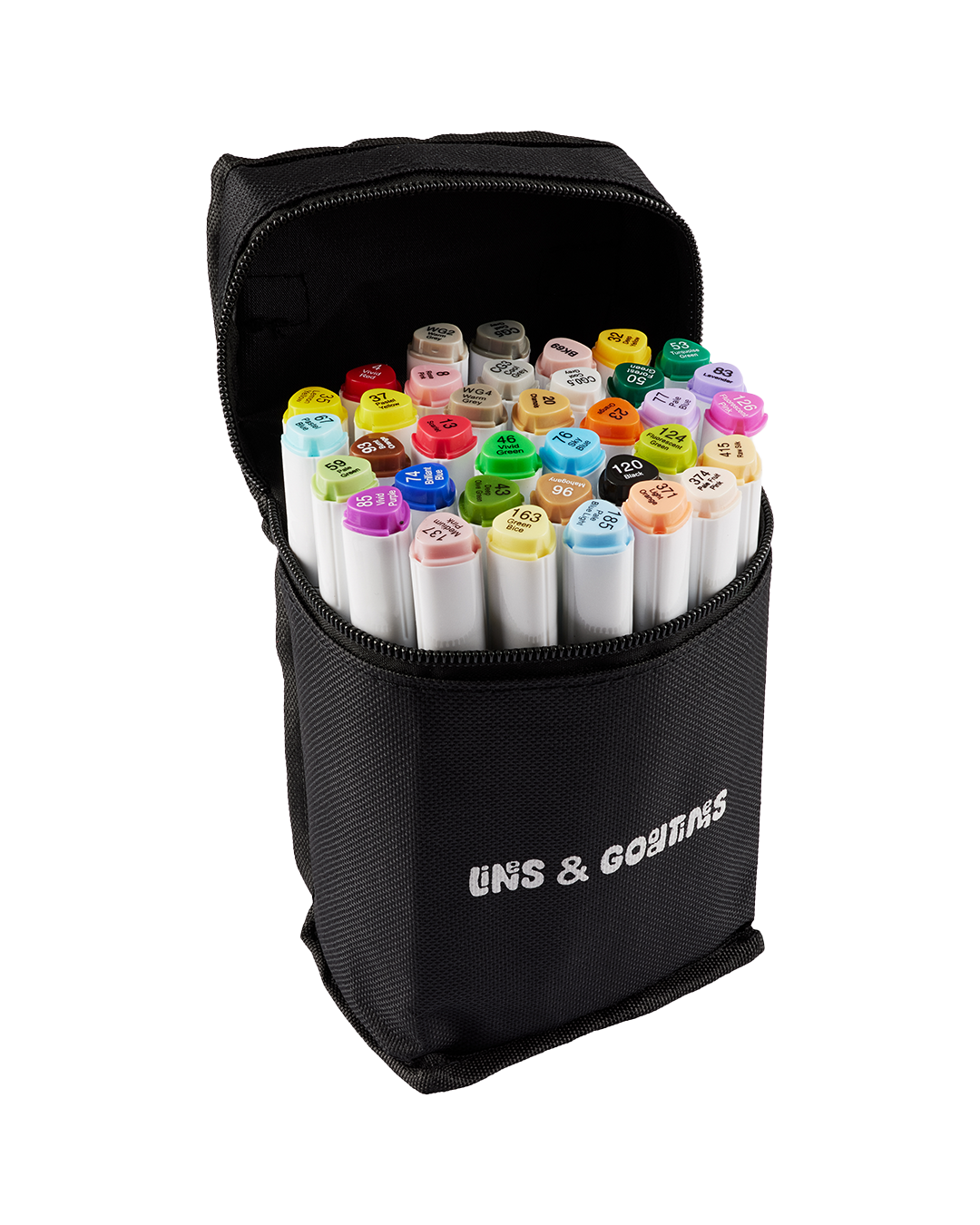 Alkohol-Marker PRO - 36 Farben - Doppel-Brush Spitze