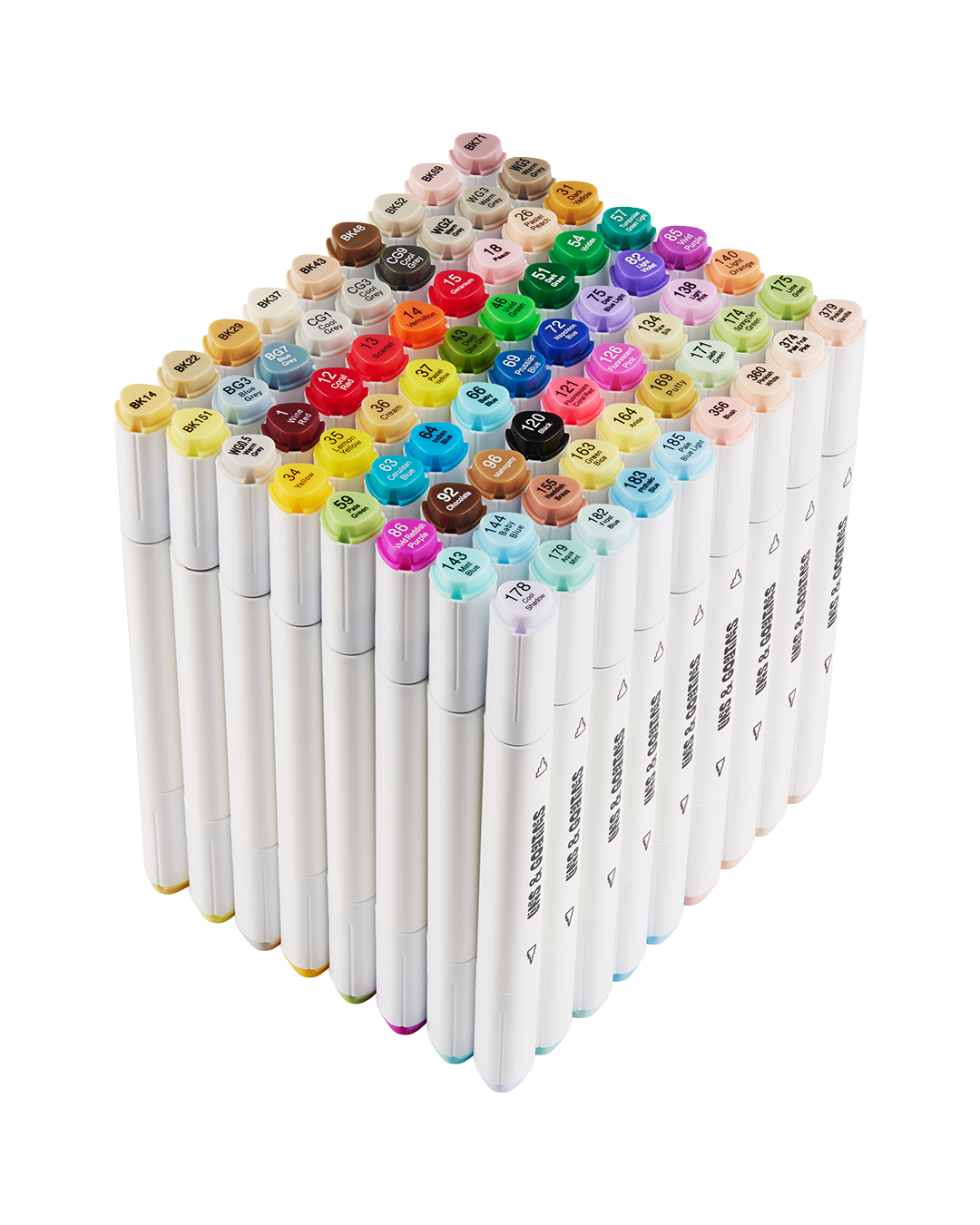 Alkohol-Marker PRO - 72 Farben - Doppel-Brush Spitze