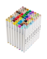 Alkohol-Marker PRO - 72 Farben - Doppel-Brush Spitze