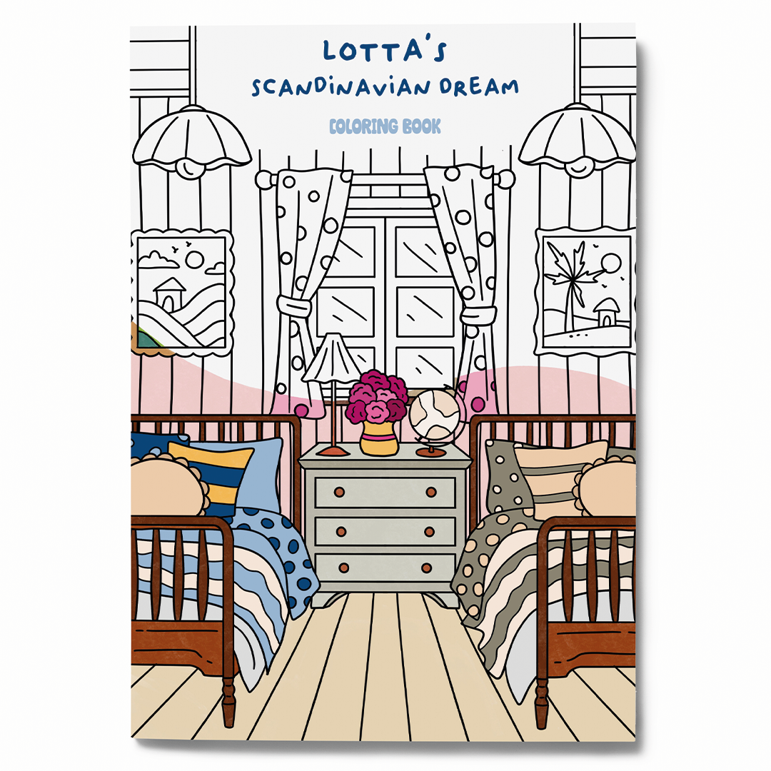 Lotta's Scandinavian Dream - Coloring Book