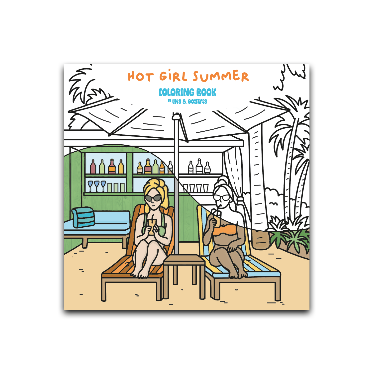 Hot Girl Summer - Coloring Book