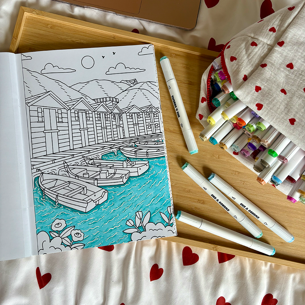 Lotta's Scandinavian Dream - Coloring Book
