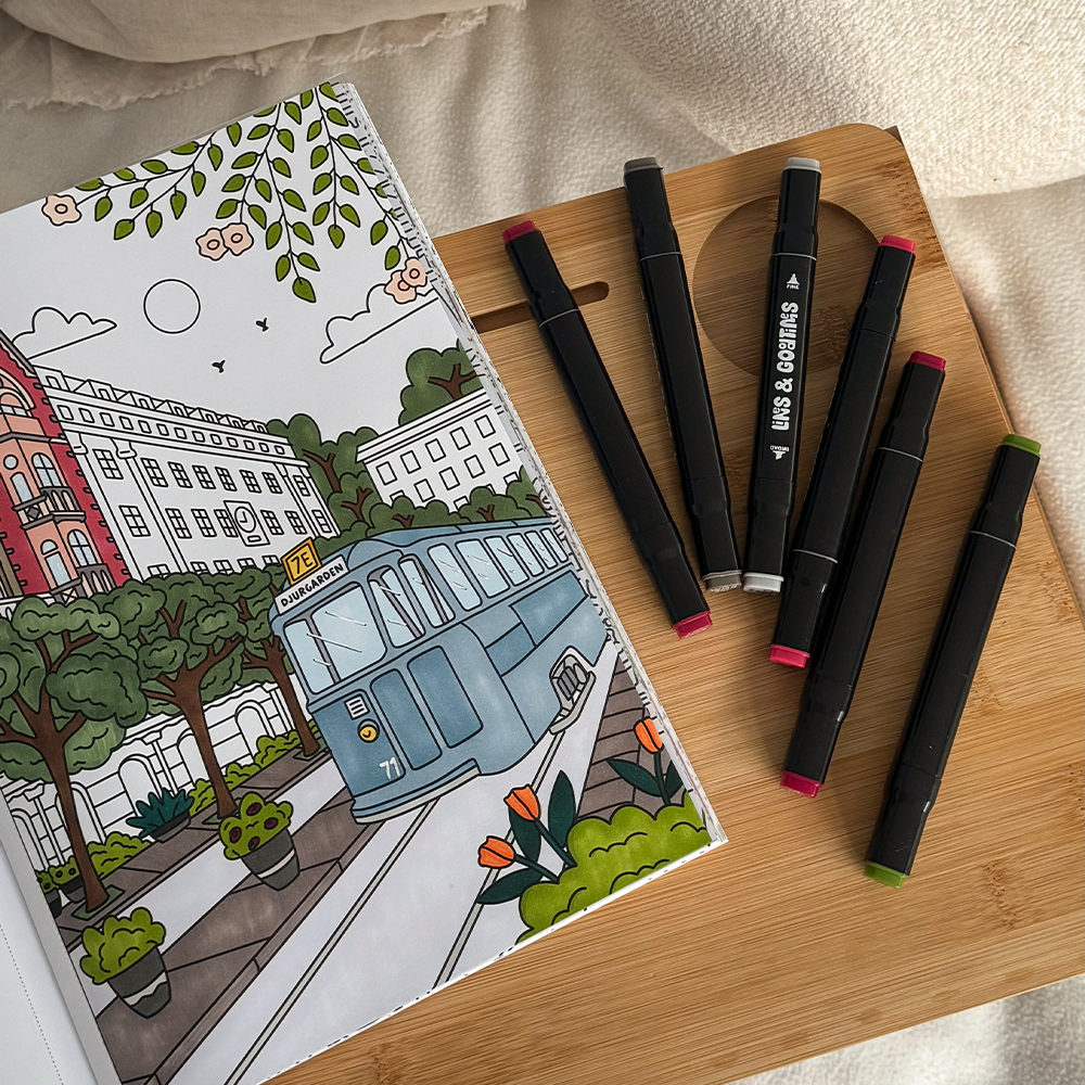 Lotta's Scandinavian Dream - Coloring Book